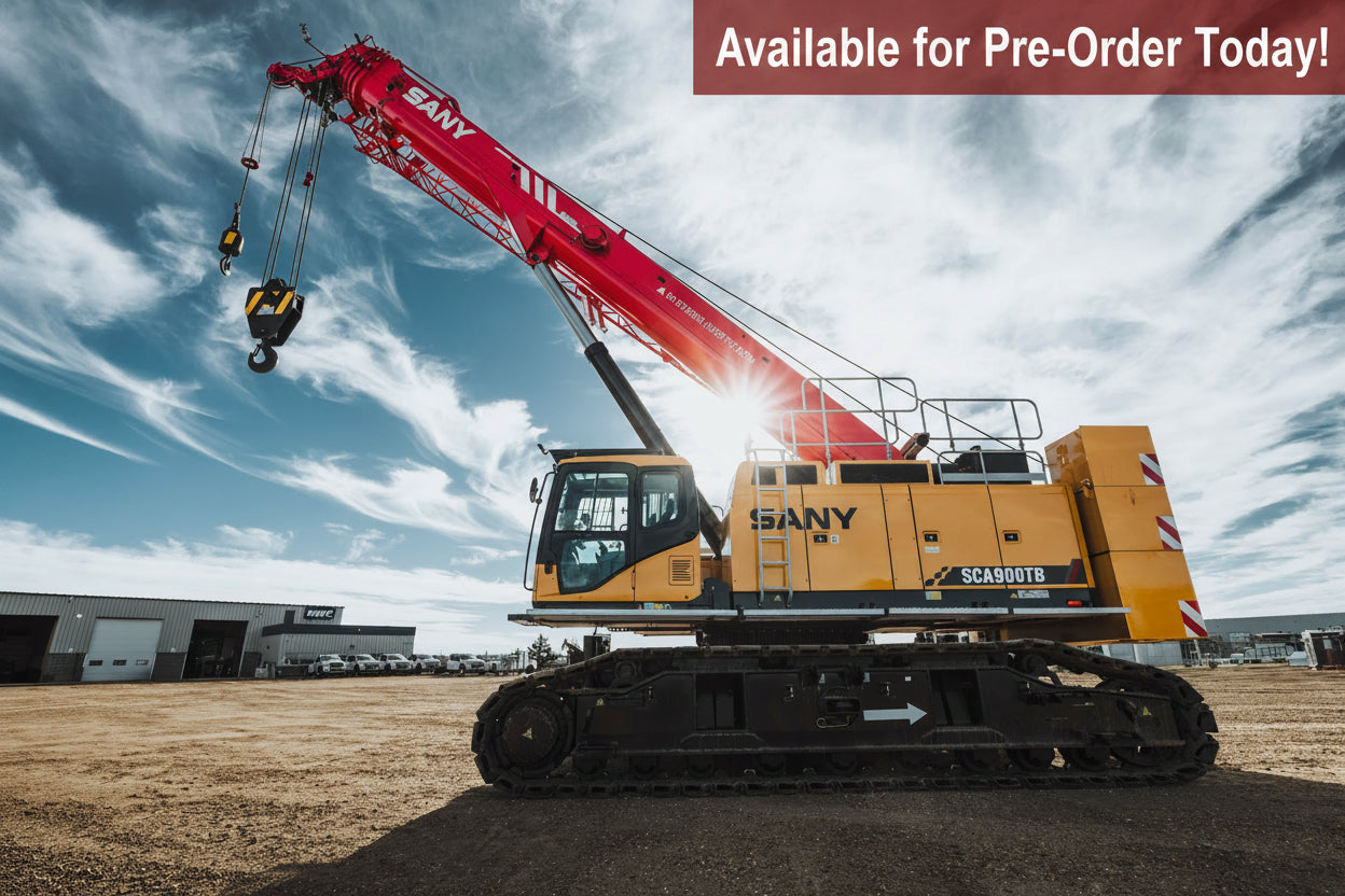SANY SCA900TB TELESCOPIC BOOM CRAWLER CRANE