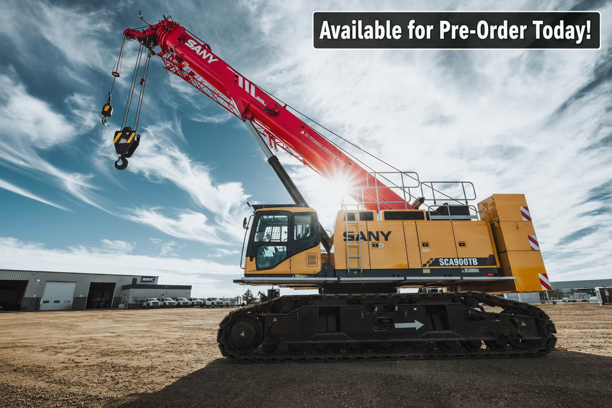 SANY SCA900TB TELESCOPIC BOOM CRAWLER CRANE