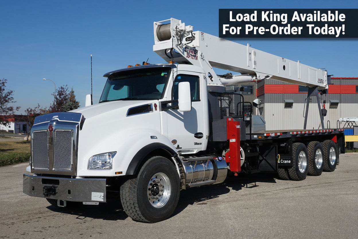 LOAD KING STRAIGHT BOOM CRANES - PRE ORDER TODAY