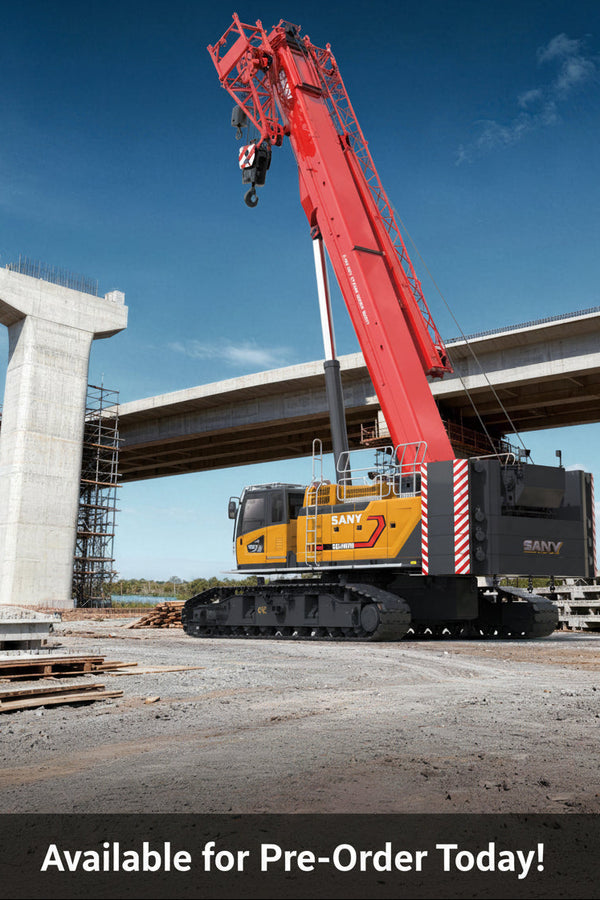 SANY SCA1100TB TELESCOPIC BOOM CRAWLER CRANE