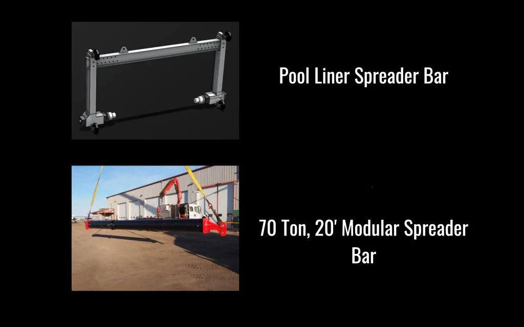 Spreader Bar - Pool Liner - Modular - 70 Ton - 20'